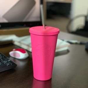 Starbucks Hot Pink Matte Tumbler